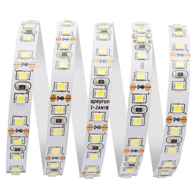 Светодиодная лента Apeyron 12В СТ 9,6Вт/м smd3528, 120д/м IP20 600Лм/м 2м 6500К 216BL Светодиодная лента Apeyron 12В СТ 9,6Вт/м smd3528, 120д/м IP20 600Лм/м 2м 6500К 216BL