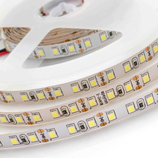Светодиодная лента Apeyron 12В СТ 9,6Вт/м smd3528, 120д/м IP20 600Лм/м 2м 6500К 216BL Светодиодная лента Apeyron 12В СТ 9,6Вт/м smd3528, 120д/м IP20 600Лм/м 2м 6500К 216BL