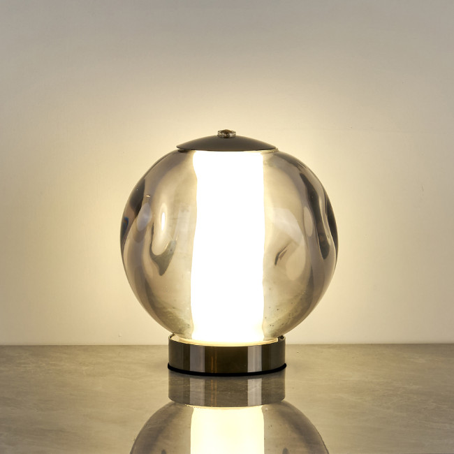 Настольная лампа OT2437-Z pearl black/smoke Настольная лампа OT2437-Z pearl black/smoke