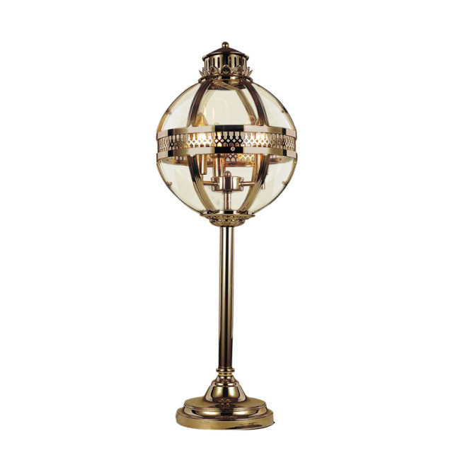 Настольная лампа Delight Collection Residential KM0115T-3S brass Настольная лампа Delight Collection Residential KM0115T-3S brass