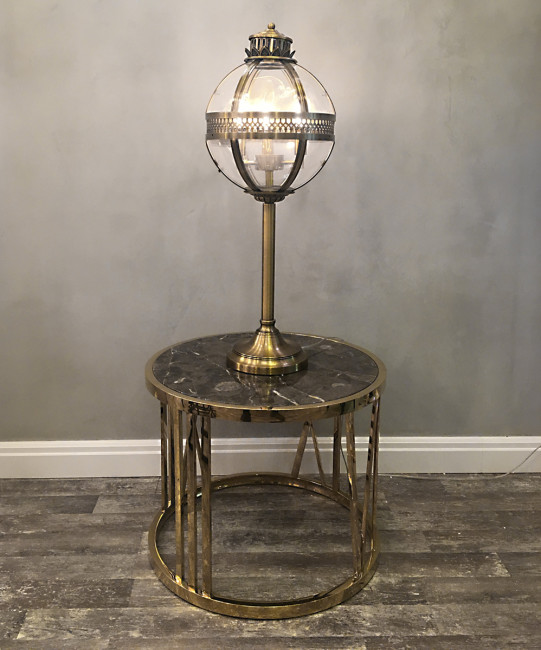 Настольная лампа Delight Collection Residential KM0115T-3S brass Настольная лампа Delight Collection Residential KM0115T-3S brass