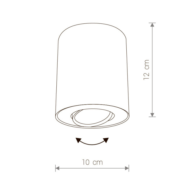 Карданный светильник Kanlux Dago Power Led DLP-10 8900 Карданный светильник Kanlux Dago Power Led DLP-10 8900