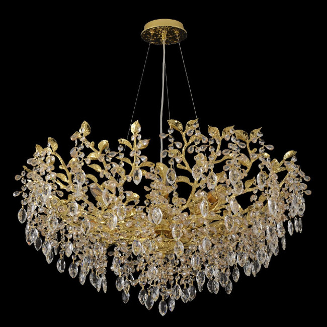 Подвесная люстра Crystal Lux EDEN SP10 GOLD Подвесная люстра Crystal Lux EDEN SP10 GOLD