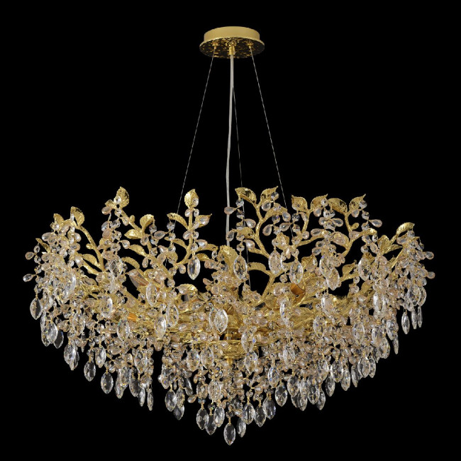 Подвесная люстра Crystal Lux EDEN SP10 GOLD Подвесная люстра Crystal Lux EDEN SP10 GOLD