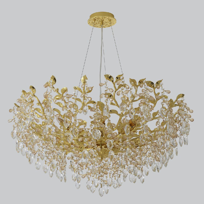 Подвесная люстра Crystal Lux EDEN SP10 GOLD Подвесная люстра Crystal Lux EDEN SP10 GOLD