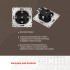 Розетка круглая с/з и шторками, защитной крышкой и рамкой Arte Milano SET08-1-41-1 silver Розетка круглая с/з и шторками, защитной крышкой и рамкой Arte Milano SET08-1-41-1 silver