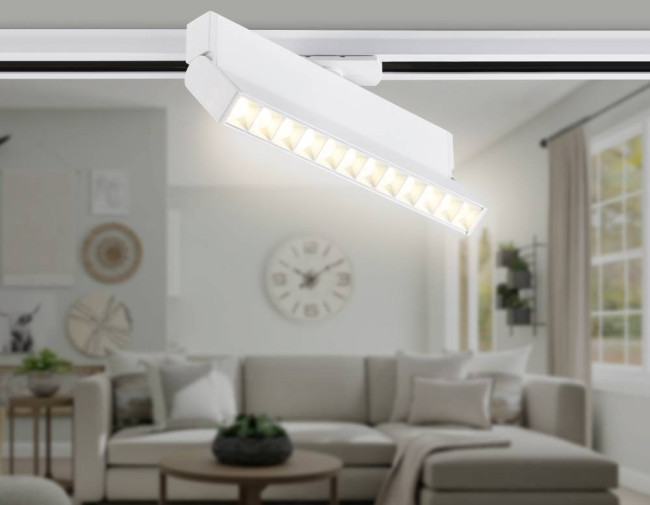 Трековый однофазный светильник Ambrella Light Track System GL6815 Трековый однофазный светильник Ambrella Light Track System GL6815
