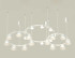 Комплект подвесного светильника Ambrella Light Techno Ring XR92082010 (A9208x3, C9241, C9236, C9231, N8112, N8140)