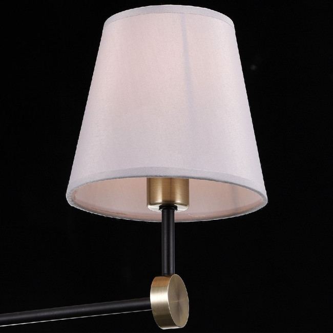 Люстра на штанге Illumico IL0394-3CSQ-24 BK AB CASTOR