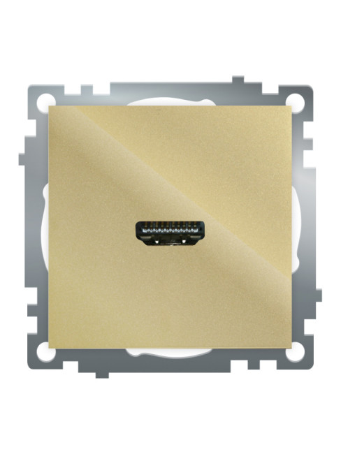 Розетка HDMI 2.1 Type A Stekker Катрин GLS00-7118-08 50060 Розетка HDMI 2.1 Type A Stekker Катрин GLS00-7118-08 50060