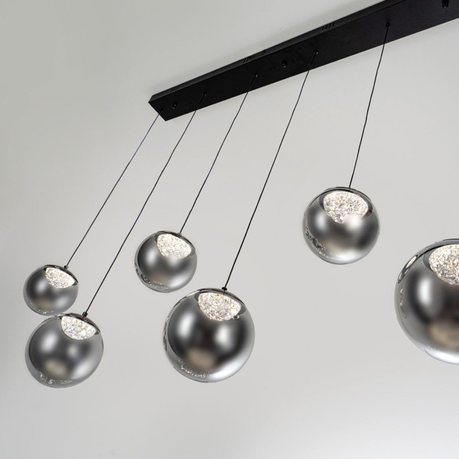 Подвесной светильник Modelux ML.2338.6 BK Подвесной светильник Modelux ML.2338.6 BK