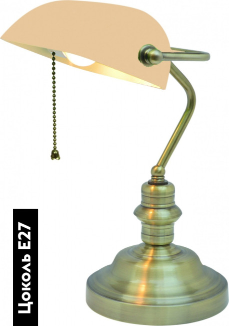 Настольная лампа Arte Lamp Banker A2493LT-1AB Настольная лампа Arte Lamp Banker A2493LT-1AB
