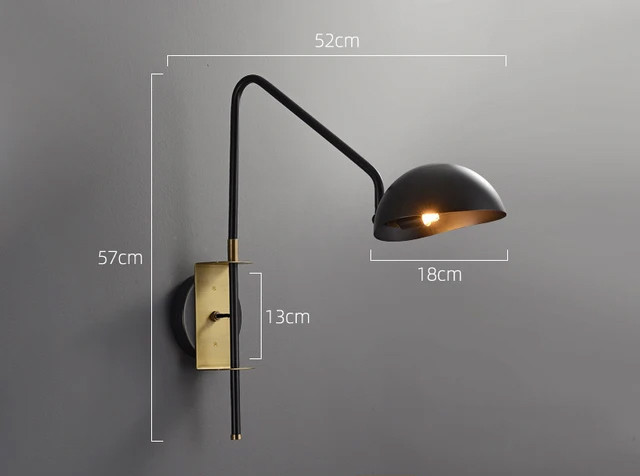 Бра DeLight Collection Wall lamp MT9049-1WB black/bronze Бра DeLight Collection Wall lamp MT9049-1WB black/bronze