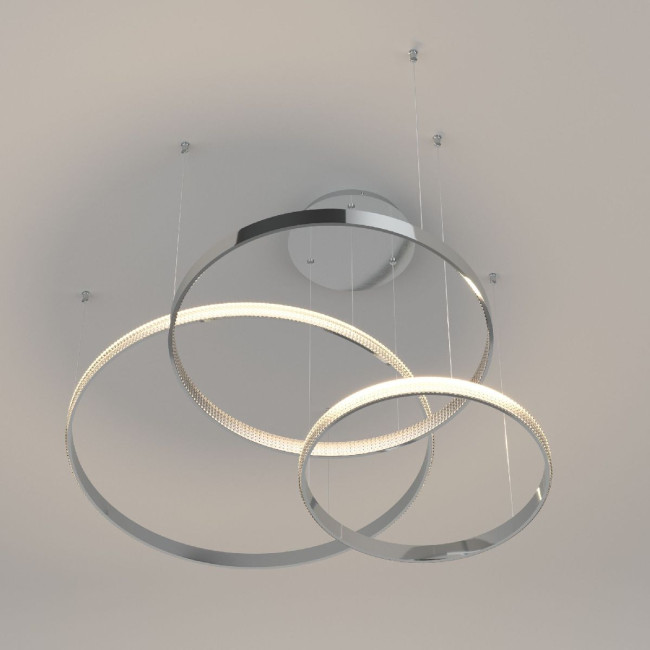 Подвесная люстра Eurosvet Posh 90175/3 хром a045414