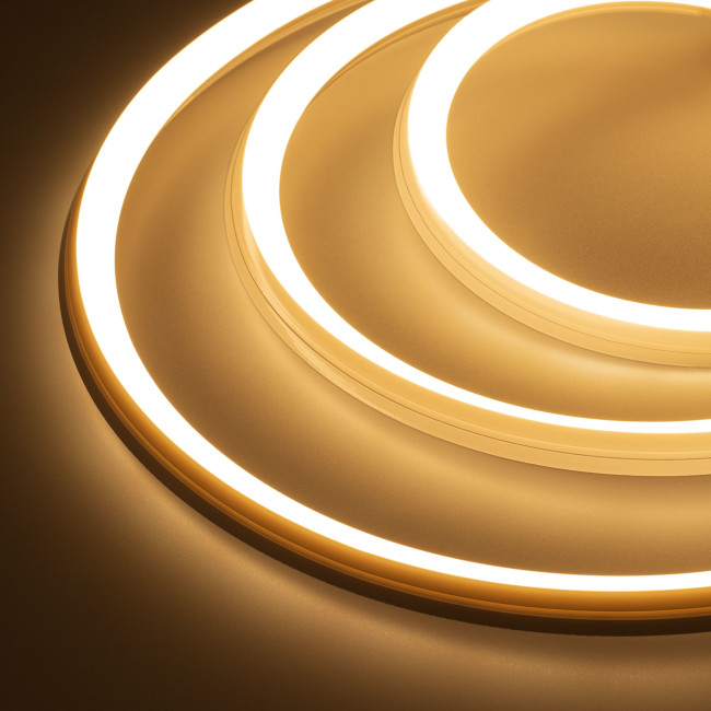 Лента герметичная Arlight MOONLIGHT-3D-A168-15x15mm 24V Warm3000 (7.2 W/m, IP67, 2835, 5m, Wire x1) 038603