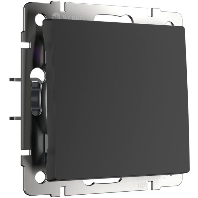 Кнопка звонка Werkel черный матовый W1114508 4690389156694