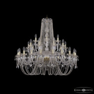 Подвесная люстра Bohemia Ivele Crystal 1402/20+10+5/360 G