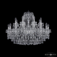 Подвесная люстра Bohemia Ivele Crystal 1410/16+8/300 Ni V0300