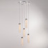 Подвесной светильник Delight Collection MD24030028-5A chrome/clear