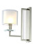 Бра Crystal Lux Nicolas NICOLAS AP1 NICKEL/WHITE