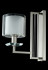 Бра Crystal Lux Nicolas NICOLAS AP1 NICKEL/WHITE