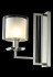 Бра Crystal Lux Nicolas NICOLAS AP1 NICKEL/WHITE
