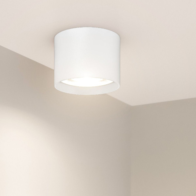 Накладной светильник Arlight SP-DICE-R77-10W Warm3000 (WH, 24 deg, 230V) 046627 Накладной светильник Arlight SP-DICE-R77-10W Warm3000 (WH, 24 deg, 230V) 046627