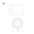 Накладной светильник Arlight SP-DICE-R77-10W Warm3000 (WH, 24 deg, 230V) 046627 Накладной светильник Arlight SP-DICE-R77-10W Warm3000 (WH, 24 deg, 230V) 046627