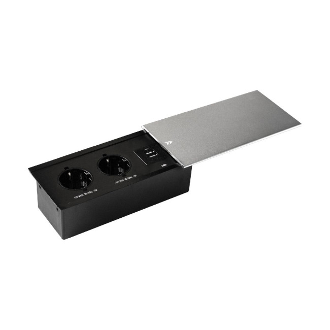 Блок розеток JX (Slide Top) (3 секции с кабелем питания Mebax 00-00002886 Блок розеток JX (Slide Top) (3 секции с кабелем питания Mebax 00-00002886