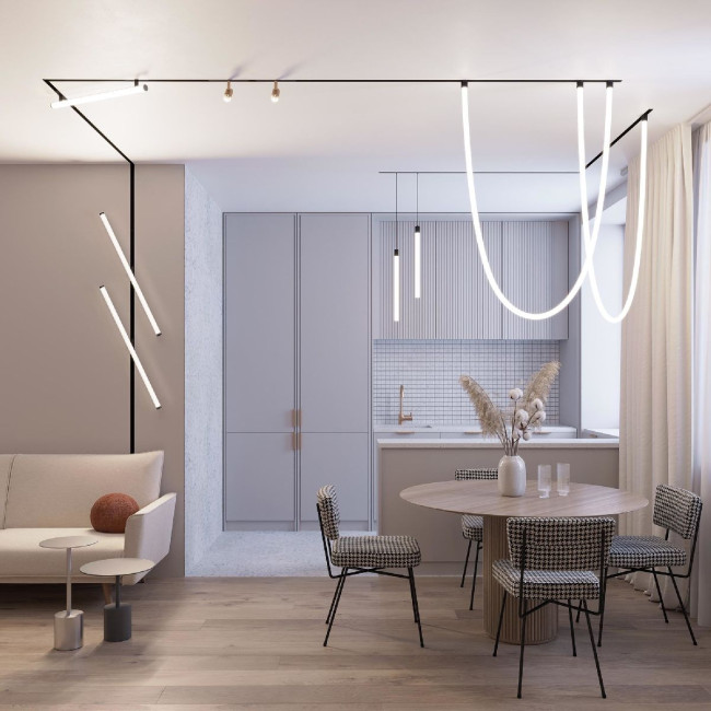 Трековый магнитный светильник Arlight MAG-ORIENT-SPOT-R35-6W Warm3000 (GD, 24 deg, 48V, DALI) 040888