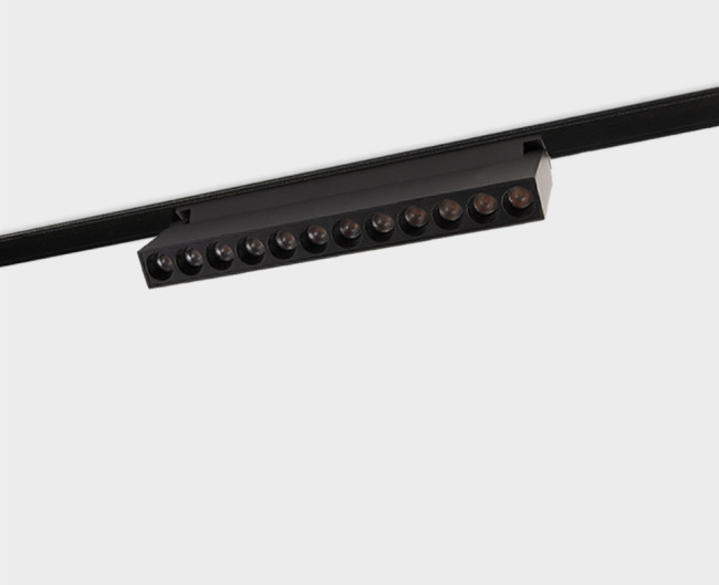 Трековый магнитный светильник Italline Atom IT012-5023 black 3000K Трековый магнитный светильник Italline Atom IT012-5023 black 3000K