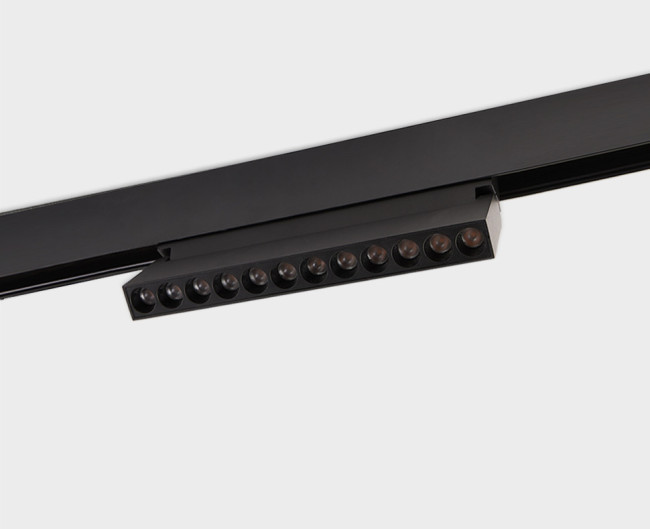 Трековый магнитный светильник Italline Atom IT012-5023 black 3000K Трековый магнитный светильник Italline Atom IT012-5023 black 3000K