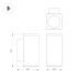Уличный настенный светильник Arlight LGD-EVO-WALL-TWIN-S100x100-2x12W Warm3000 (GR, 44 deg, 230V) 046195 Уличный настенный светильник Arlight LGD-EVO-WALL-TWIN-S100x100-2x12W Warm3000 (GR, 44 deg, 230V) 046195