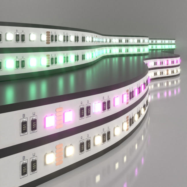 Светодиодная лента Elektrostandard 24V 24W 60Led 5050 IP20 MIX RGB/дневной белый, 5м 4690389172304 Светодиодная лента Elektrostandard 24V 24W 60Led 5050 IP20 MIX RGB/дневной белый, 5м 4690389172304