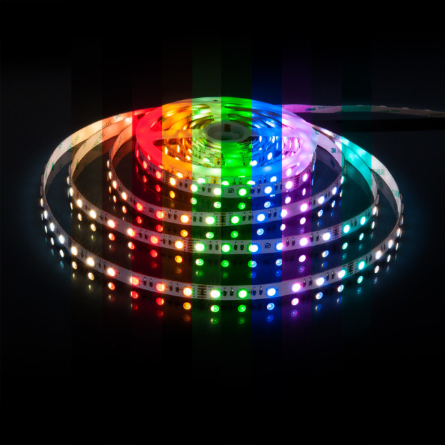 Светодиодная лента Elektrostandard 24V 24W 60Led 5050 IP20 MIX RGB/дневной белый, 5м 4690389172304 Светодиодная лента Elektrostandard 24V 24W 60Led 5050 IP20 MIX RGB/дневной белый, 5м 4690389172304