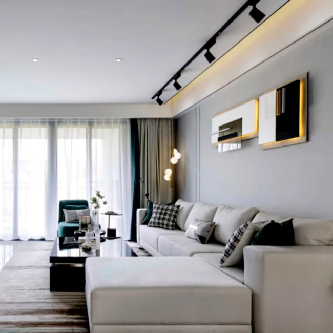 Трековый однофазный светильник Feron AL182 48938