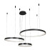 Подвесная люстра LED4U L8806-800-580-380 BK Подвесная люстра LED4U L8806-800-580-380 BK