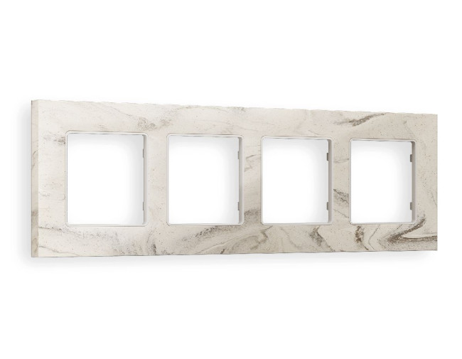 Рамка четырехместная Ambrella Volt Grand AF930604 Рамка четырехместная Ambrella Volt Grand AF930604