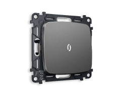 Комплект механизма 1-кл проходного выключателя с подсветкой Ambrella Volt Omega MO652035