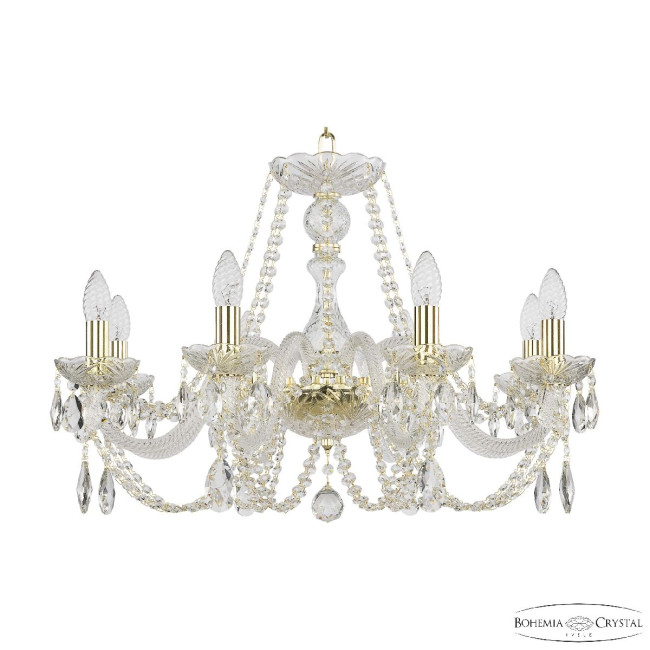 Подвесная люстра Bohemia Ivele Crystal 101/8/240 G Подвесная люстра Bohemia Ivele Crystal 101/8/240 G