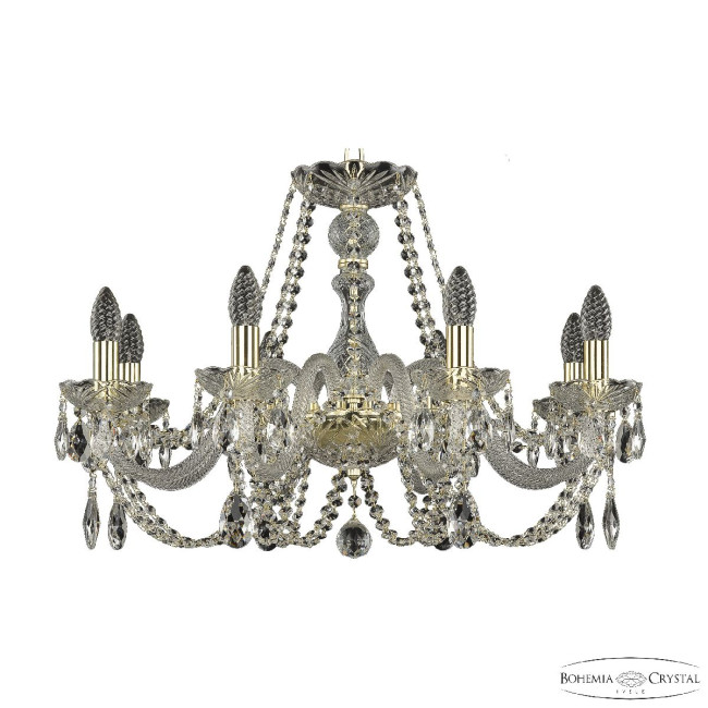 Подвесная люстра Bohemia Ivele Crystal 101/8/240 G Подвесная люстра Bohemia Ivele Crystal 101/8/240 G