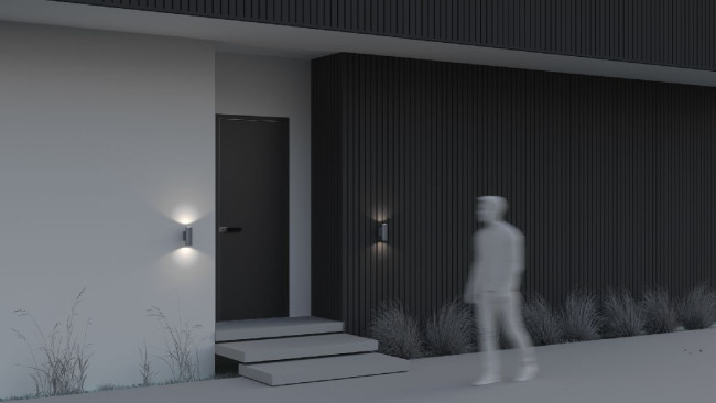 Уличный настенный светильник Maytoni Bowery O574WL-02GR Уличный настенный светильник Maytoni Bowery O574WL-02GR