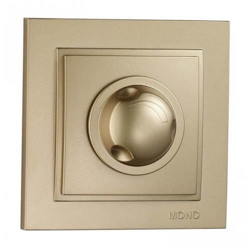 Светорегулятор Mono Electric Despina 800Вт 10А 220В-250В титан 102-222205-134 Светорегулятор Mono Electric Despina 800Вт 10А 220В-250В титан 102-222205-134