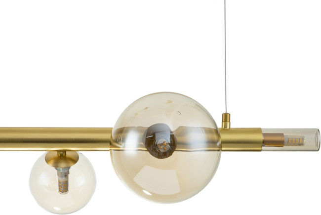 Подвесная люстра Indigo Canto 11026/5PL Gold V000246