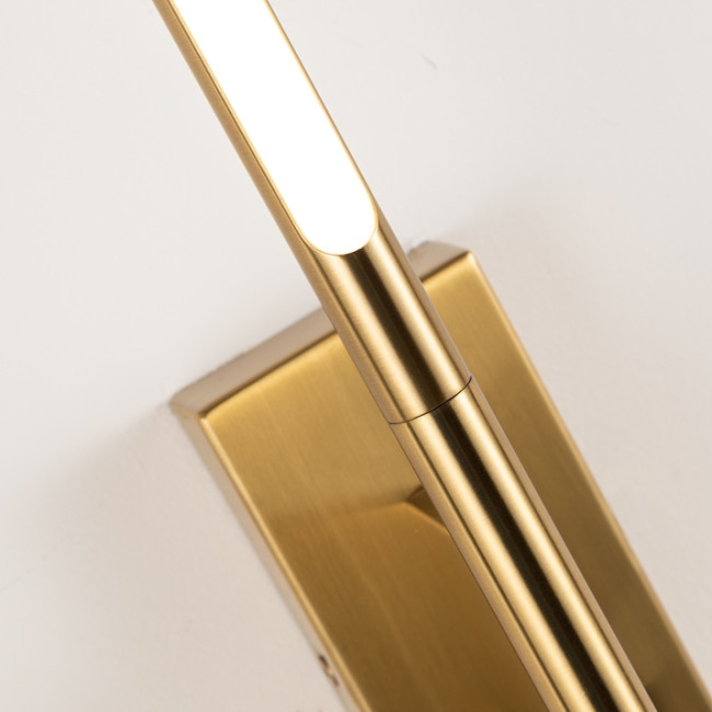 Настенный светильник Arte Lamp Lines A2029AP-1PB Настенный светильник Arte Lamp Lines A2029AP-1PB