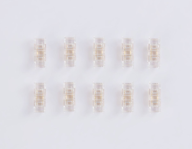 Соединитель прямой Ambrella Light Illumination COB 12/24V для лент 5mm (2 конт.) (10шт. в комплекте) GS6341 Соединитель прямой Ambrella Light Illumination COB 12/24V для лент 5mm (2 конт.) (10шт. в комплекте) GS6341