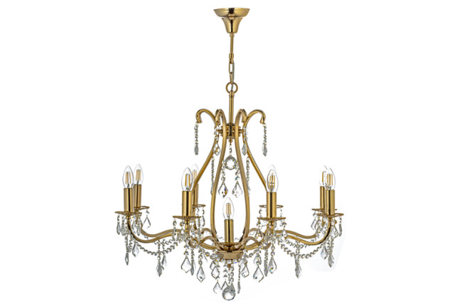 Подвесная люстра Arti Lampadari Ercolano E 1.1.8.602 G Подвесная люстра Arti Lampadari Ercolano E 1.1.8.602 G