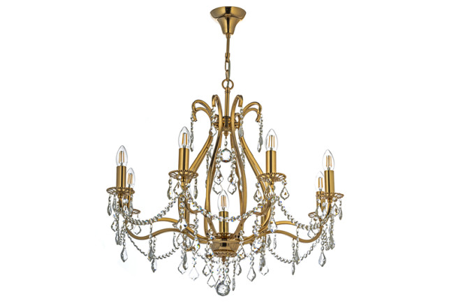 Подвесная люстра Arti Lampadari Ercolano E 1.1.8.602 G Подвесная люстра Arti Lampadari Ercolano E 1.1.8.602 G