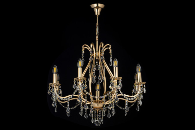 Подвесная люстра Arti Lampadari Ercolano E 1.1.8.602 G Подвесная люстра Arti Lampadari Ercolano E 1.1.8.602 G