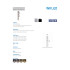 Уличный светильник Delight Collection 7162 71-62-921 cool white black Уличный светильник Delight Collection 7162 71-62-921 cool white black